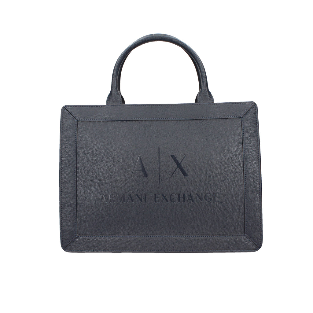 SHOPPING BAG Blu Armani Exchange