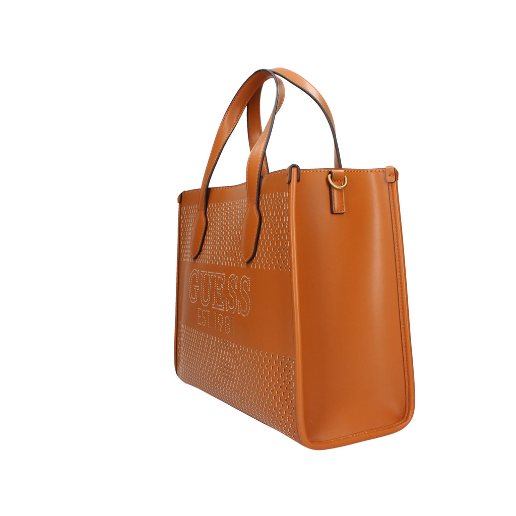 BORSA A MANO Cognac Guess