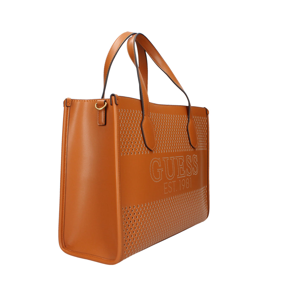 BORSA A MANO Cognac Guess