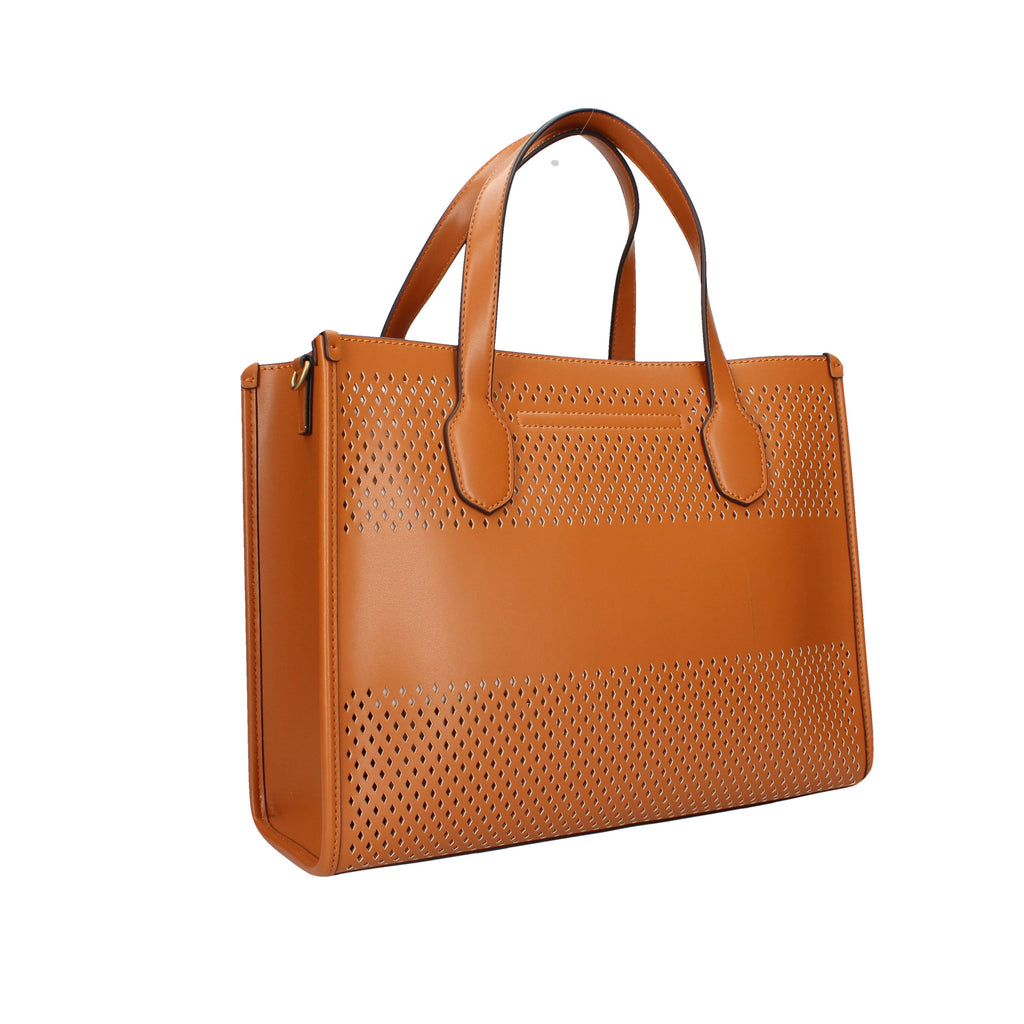 BORSA A MANO Cognac Guess