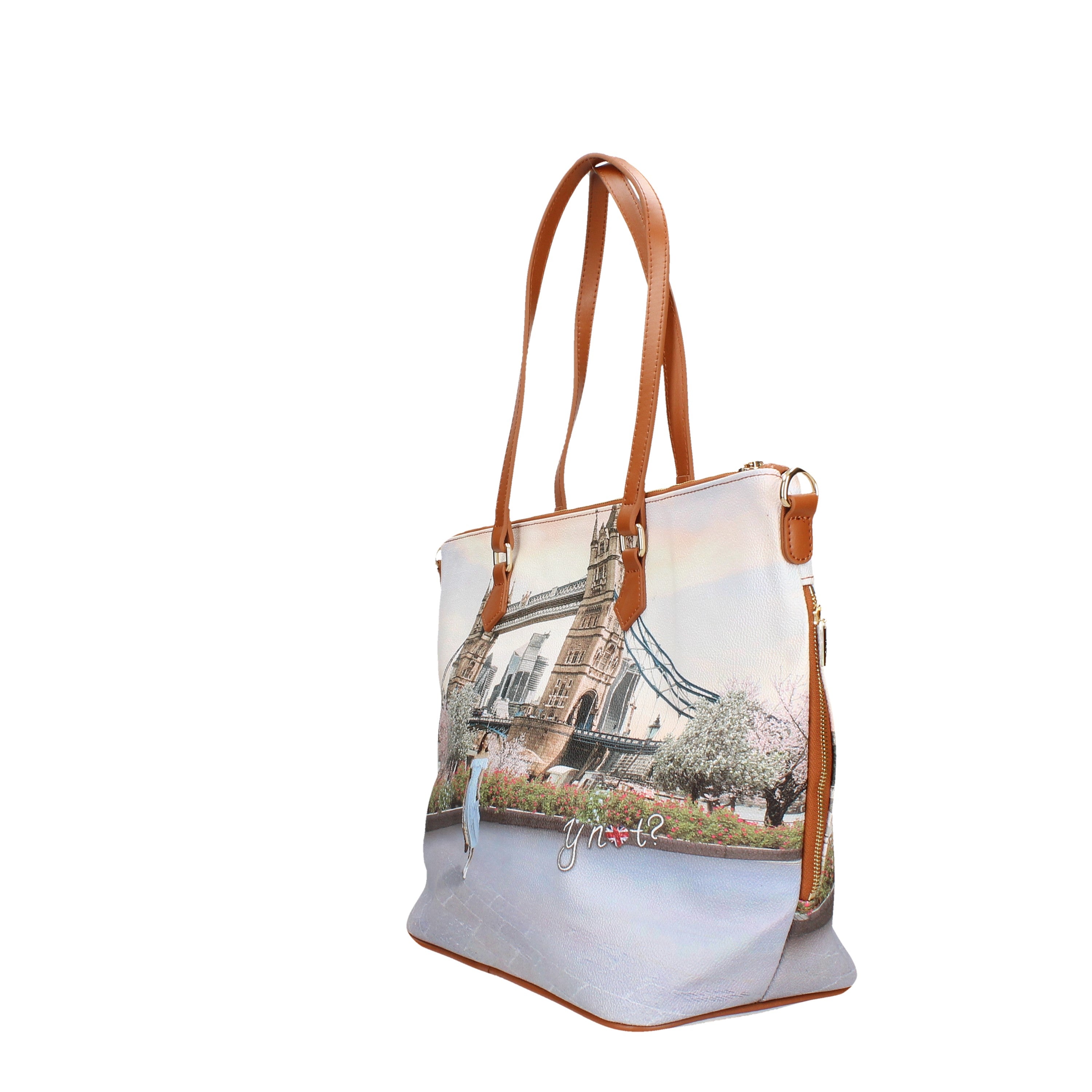 Borse Shopper Donna  Ynot Yesbag Shopper In Pvc Stampato Big Apple ·  Custodireumanita