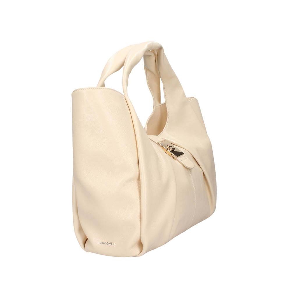 SHOPPING BAG Crema Borbonese