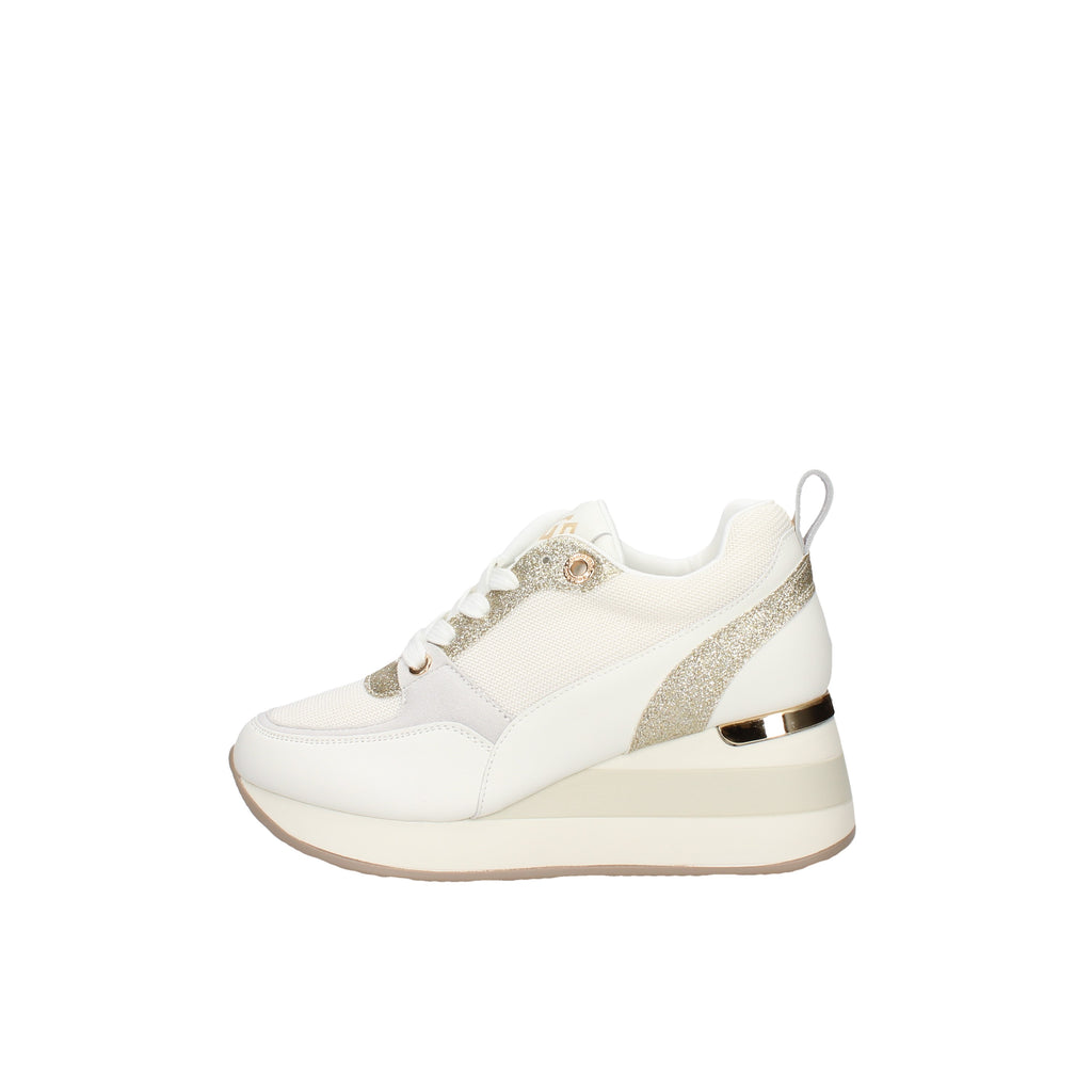 SNEAKERS Bianco Gold&gold