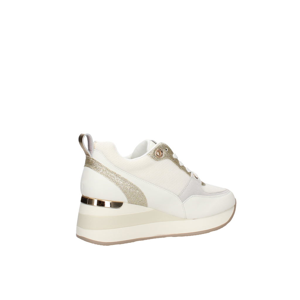 SNEAKERS Bianco Gold&gold