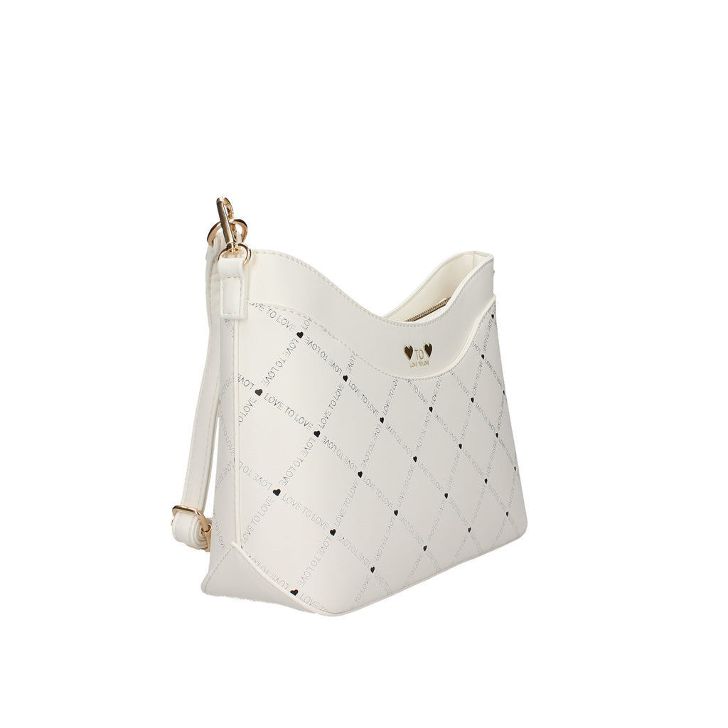 BORSA A SPALLA Bianco Love To Love