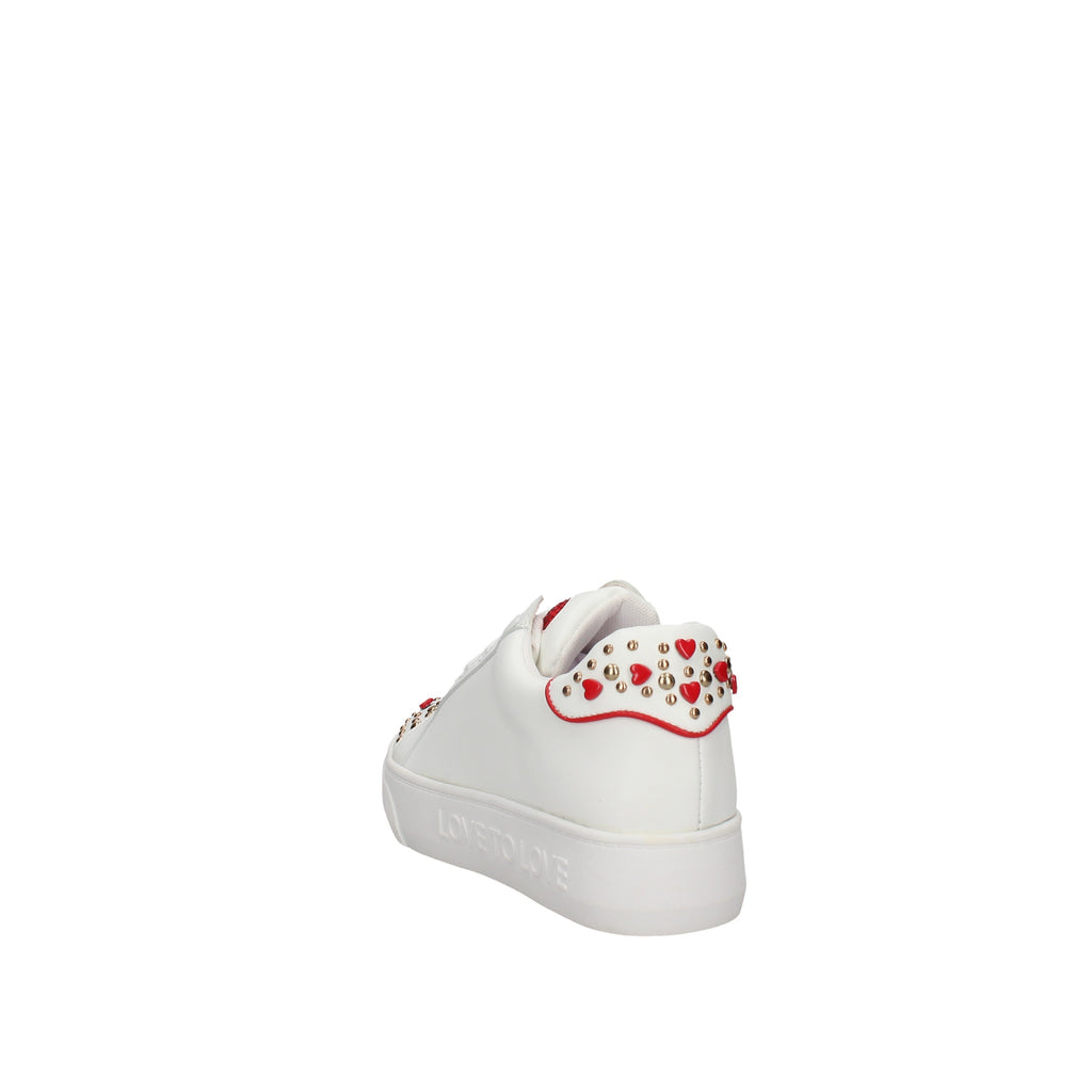 SNEAKERS Bianco/rosso Love To Love